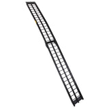 ZNTS Ramp New 10 ft Aluminum Loading Ramp Dirtbike Motorcycle Truck Single Ramp 60363961