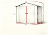 Outdoor Garden Storage Shed Tool House 23238784