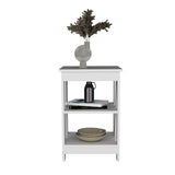 Taylor End Table, Side Table, Nightstand, 3-Tier Storage Shelf, Sofa Table for Small Space B070P188840