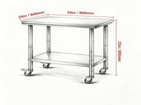 Metal Work Table 87796268