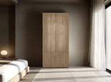 Soham Closet System Duo, Bedroom, Macadamia B092P360639