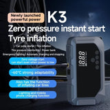 Jump Starter with Air Compressor 12V 2000A 7.0L Gas/5.5L Diesel Car Battery Starter Digital Tire 78596568