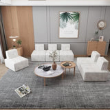 Bean Bag,Accent,Modular Sherpa Sofa,Floor Sofa for Adults,Fireside,Reading W1960P325840