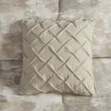 7 Piece Textured Cotton Blend Comforter Set Gray King B035128833
