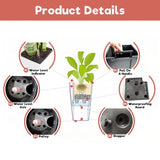 30 in Tall Large Flower Potser with Self-Watering Drainage Holes&Inner Trays Indoor Outdoor W3213P325511