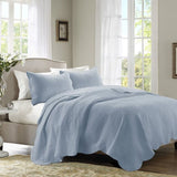 Full/Queen 3 Piece Reversible Scalloped Edge Quilt Set B035129069