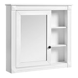 ZNTS Bathroom Medicine Cabinet with Mirror, Wall Mounted Mirror Cabinet with Storage Organizer, Over the 59822428