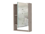 Modesto Medicine Cabinet, One Open Shelf, Mirrored Cabinet With Two Interior Shelves B128P148754