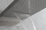 Shower System,Waterfall Rainfall Shower Head with Handheld, Shower Faucet Set for Bathroom Wall TH-78110-NS