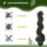 3 feet pre-potted spiral fake plant simulation tree 69909682