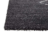 Granada Asher Black/ Ivory Argyle Area Rug B055P300755