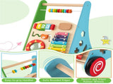 Multifunctional Wooden Baby Walker - 7 Activity Center , 3 Years 51326210