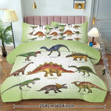 Super Soft Fade Resistant Microfiber Dinosaur Bedding Set for Girls Boys, All Season Green Dinosaur 52083547