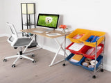Rolling Utility Organizer Storage Cart, for Home Office, School, Classroom, Scrapbook, Hobby, Craft, 08300923