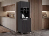 Wenge Open Shelves Kitchen Pantry B062P587724