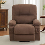 Recliner chair,360 degree rotating swing single sofa chair, equipped with soft cushion and backrest, W1521P265838