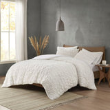 King/Cal King Ruched Fur Down Alternative Comforter Set B03597270