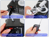 400W Fog RGB LED Party Club DJ Fogger Rapid Heating Remote Control Wedding Stage Smoke 59965550