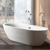 ZNTS Freestanding Bathtub Faucet with Hand Shower W1533125181