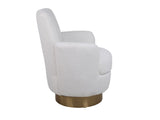 Teddy Swivel Barrel Chair, Swivel Accent Chairs Armchair for Living Room, Reading Chairs for Bedroom W1361116849
