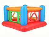 3-in-1 Inflatable Bounce House, Thick PVC Kids Jumping Castle with Visible Wall, Indoor Outdoor Blow 15662583