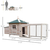 ZNTS Wooden Chicken Coop （Prohibited by WalMart） 56516543