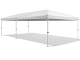 10x20 ft Instant Pop Up Canopy Tent White, 6 Mesh Panels 2 Doors 4 Net Sides, 41921225