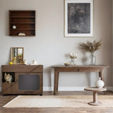 Furniture Style multi-use Cat litter box house With Storage N843P254845W