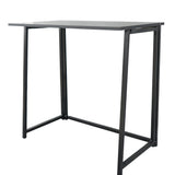 Simple Collapsible Computer Desk Black 92487333