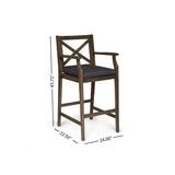 PERLA BARSTOOL 63748.00GGRY