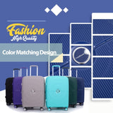 Expandable Hardshell Suitcase Double Spinner Wheels PP Luggage Sets Lightweight Durable Suitcase W284113622