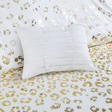 Metallic Animal Printed Comforter Set B03595926