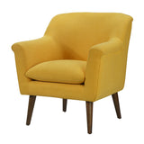 Shelby 31.5" Gray Woven Fabric Oversized Armchair B061128590