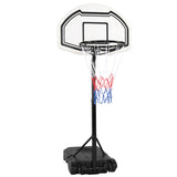 ZNTS 28" x 19" Backboard Adjustable Pool Basketball Hoop System Stand Kid Poolside Swimming Water Maxium 61942967