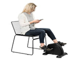 W002K Home Use Hands and Feet Trainer Mini Exercise Bike Black 07836638