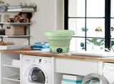 8L Foldable Mini Washing Machine,Portable Compact Washer with 3 Adjustable 39124389