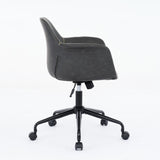 Mid-Century Modern Office Chair,Rolling Swivel Height Adjustable Ergonomic Chair with W1143P173516