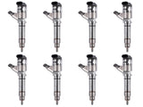 8x Fuel Injectors 0445120027 Fits for 2004.5-2005 GM Chevrolet Silverado Sierra 3500 6.6L Duramax 70730215