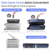Luggage Sets 3 Piece, Expandable Carry On Luggage with TSA Lock Airline Approved, 100% PC W2098P147844