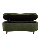 Boucle Flip Top Storage Bench B035P262676