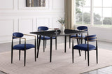 Modern Contemporary Dining Table 1pc Black Sintered Stone Table Stylish Dining Furniture B011140183