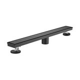 24 Inches Linear Shower Drain, Included Hair Strainer and Leveling Feet W2287P148563