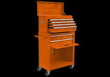 High Capacity Rolling Tool Chest with Wheels and Drawers, 8-Drawer Tool Storage Cabinet--ORANGE W110259203
