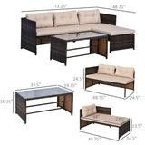Pieces Patio Furniture Set 90310658