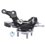 Front Left LH Steering Knuckle & Wheel Hub Bearing Fit for Kia Rio Rio5 2006-2009 Hyundai Accent 48750885