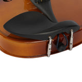 ZNTS New 1/8 Acoustic Violin Case Bow Rosin Natural 42430893