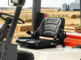 Universal Forklift & Tractor Seat, Adjustable Back with Micro Switch, 6.3-13.4" Slot for Loader & 46034048
