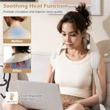 Neck Shoulder Massager - 4D Deep Tissue Kneading, 2 Modes & 2-Level Heat , Hands-Free 26358181