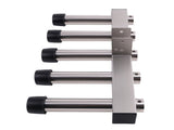 Stainless Steel Hitch Fishing Rod Holder 5 Link Tube fit for 2" Hitch Receivers 08345408
