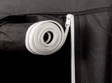67" Clothes Closet Portable Wardrobe Clothes Storage Rack 12 Shelves 4 Side Pockets Black 90329775